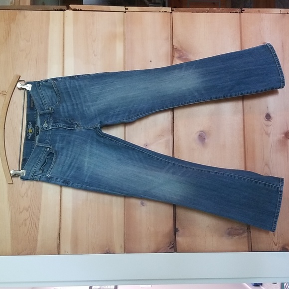Lucky Brand Size 4 "Sweet 'N Low" 5-Pocket Jeans - Picture 2 of 9